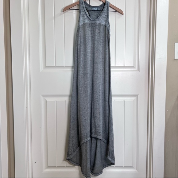 Athleta Womens Sunstone Racerback Midi Dress in Gray, Size XS - Picture 3 of 10